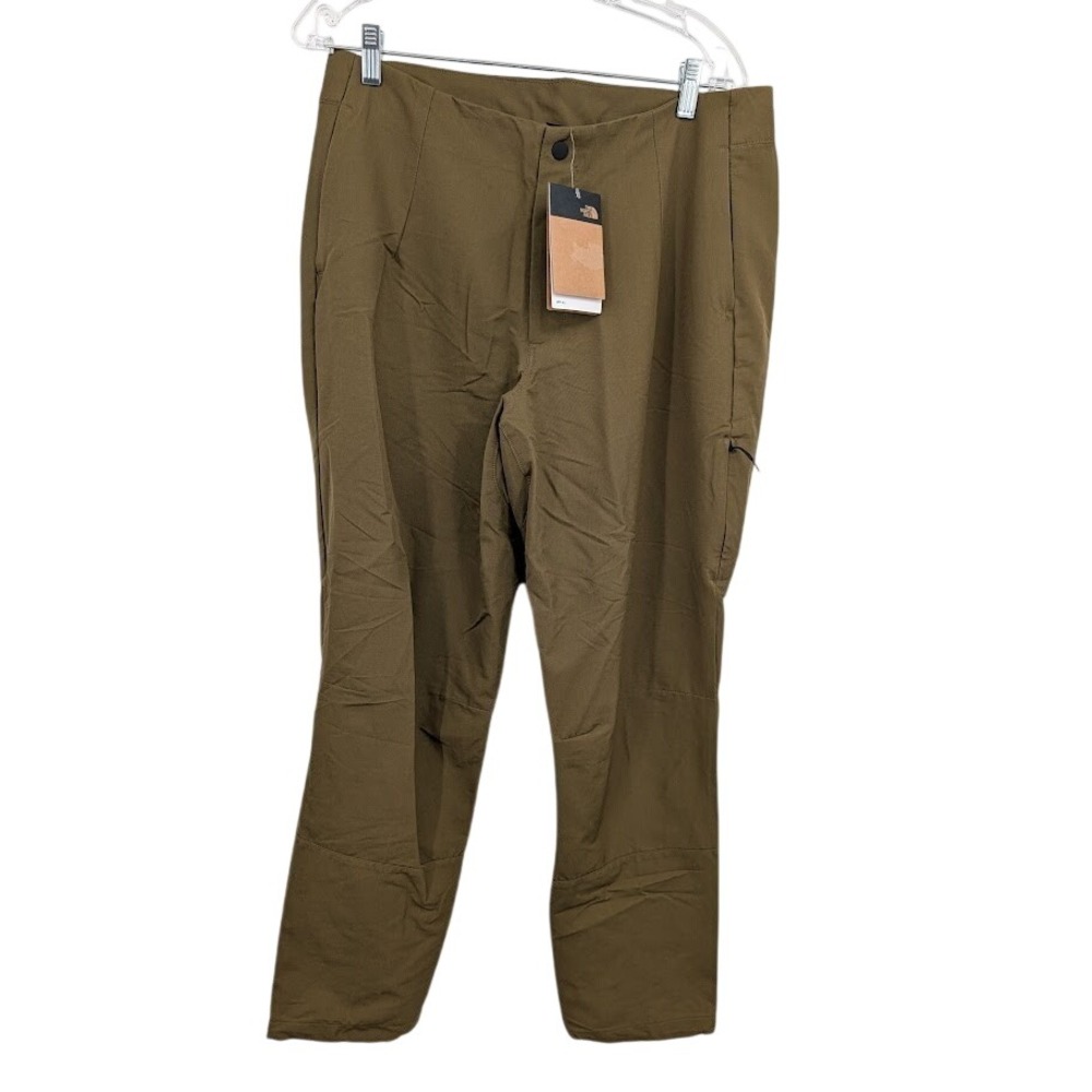 The North Face NWT Women's Project Hiking Climbing Performance Pants Green sz 14